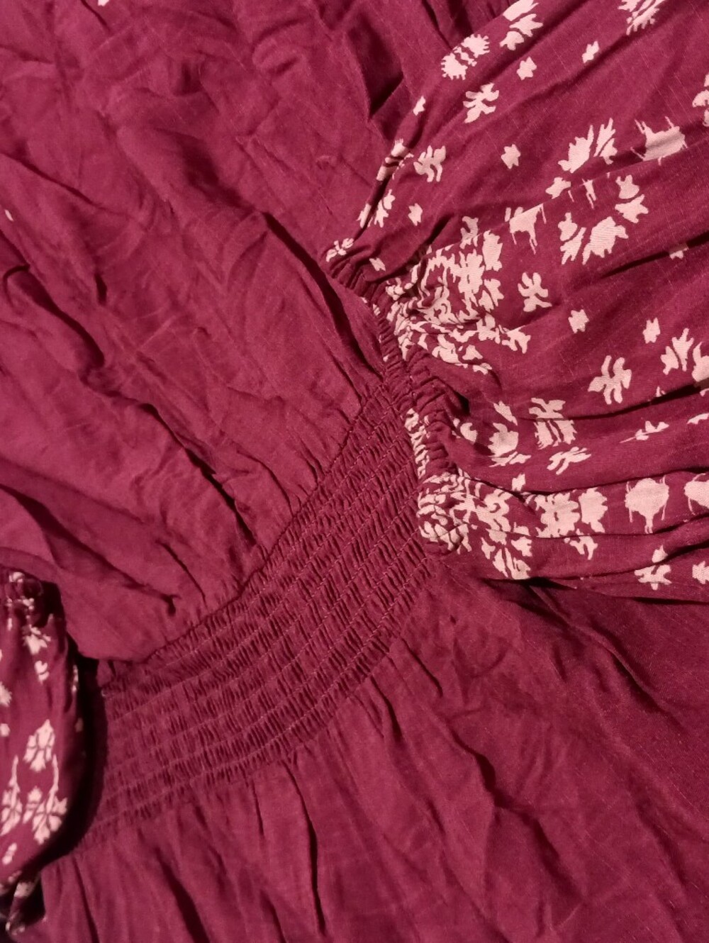Knox Rose Smocked Waist Midi Dress - Picture 3 of 7